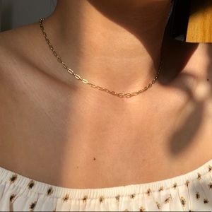 🖇Insta paperclip chain choker